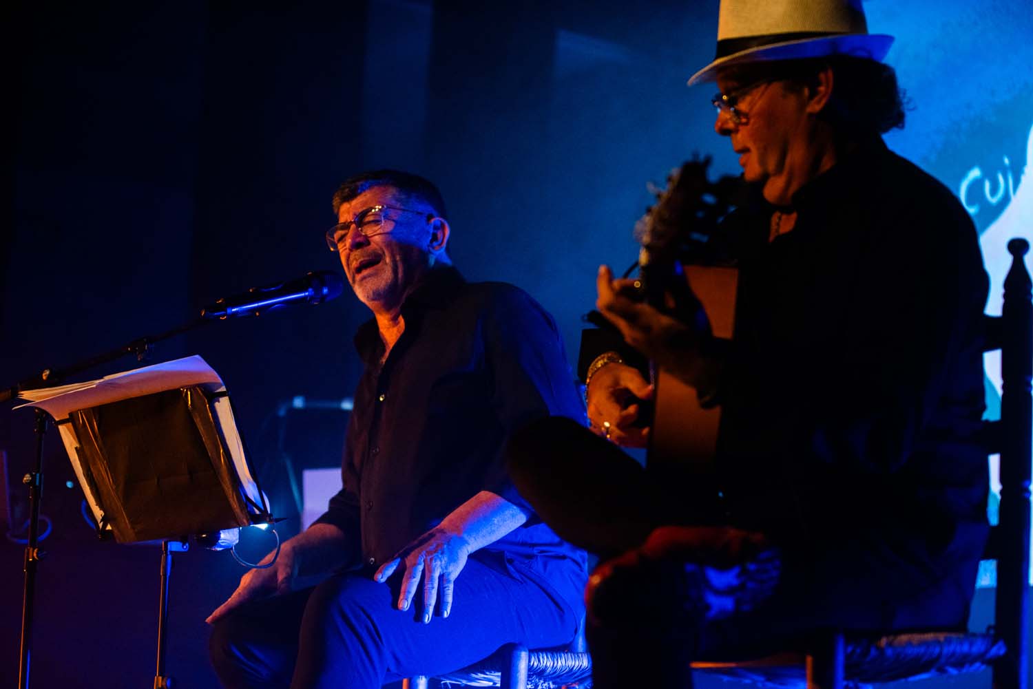 Tomás Perrate y Paco de Amparo (Casares, 2024)