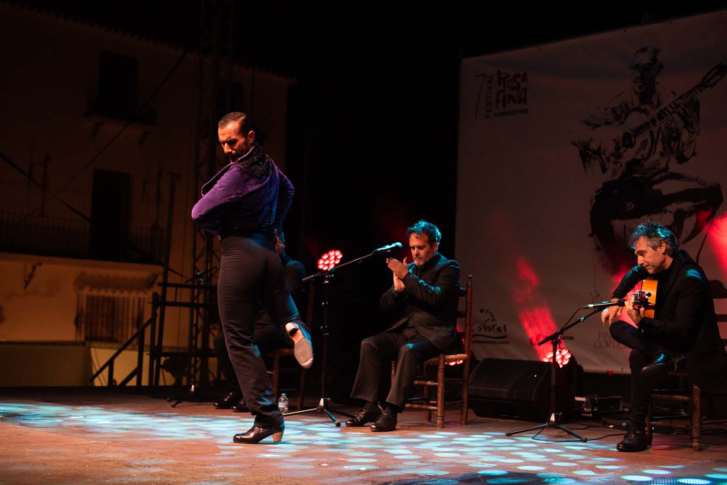 Rafael Ramírez, Curro de María, Miguel Ortega y José Manuel Fernández (Casares, 2024)