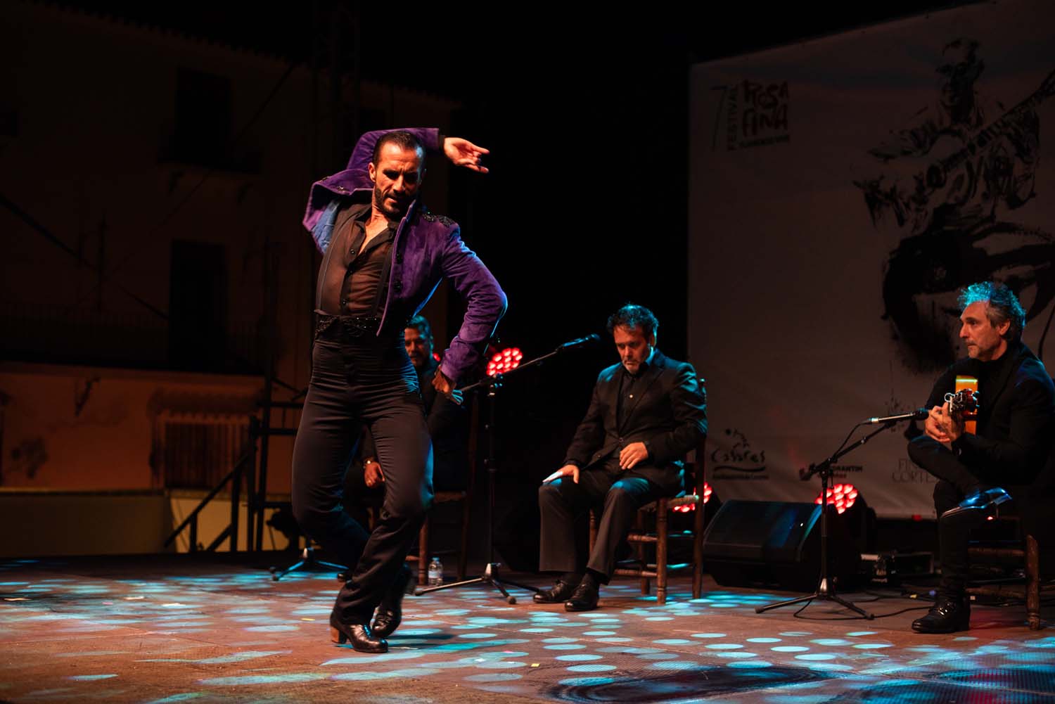 Rafael Ramírez, Curro de María, Miguel Ortega y José Manuel Fernández (Casares, 2024)