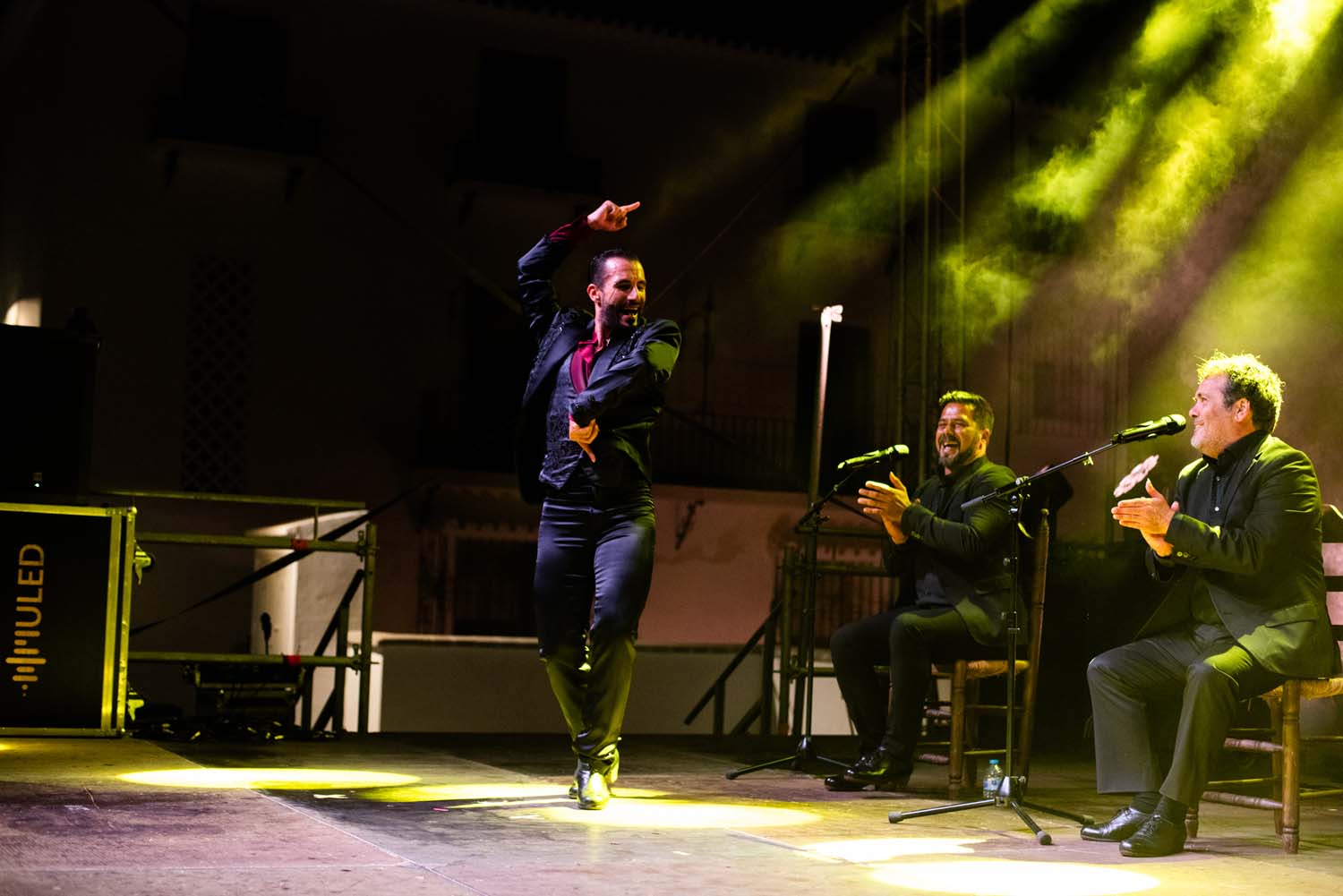 Rafael Ramírez, Curro de María, Miguel Ortega y José Manuel Fernández (Casares, 2024)