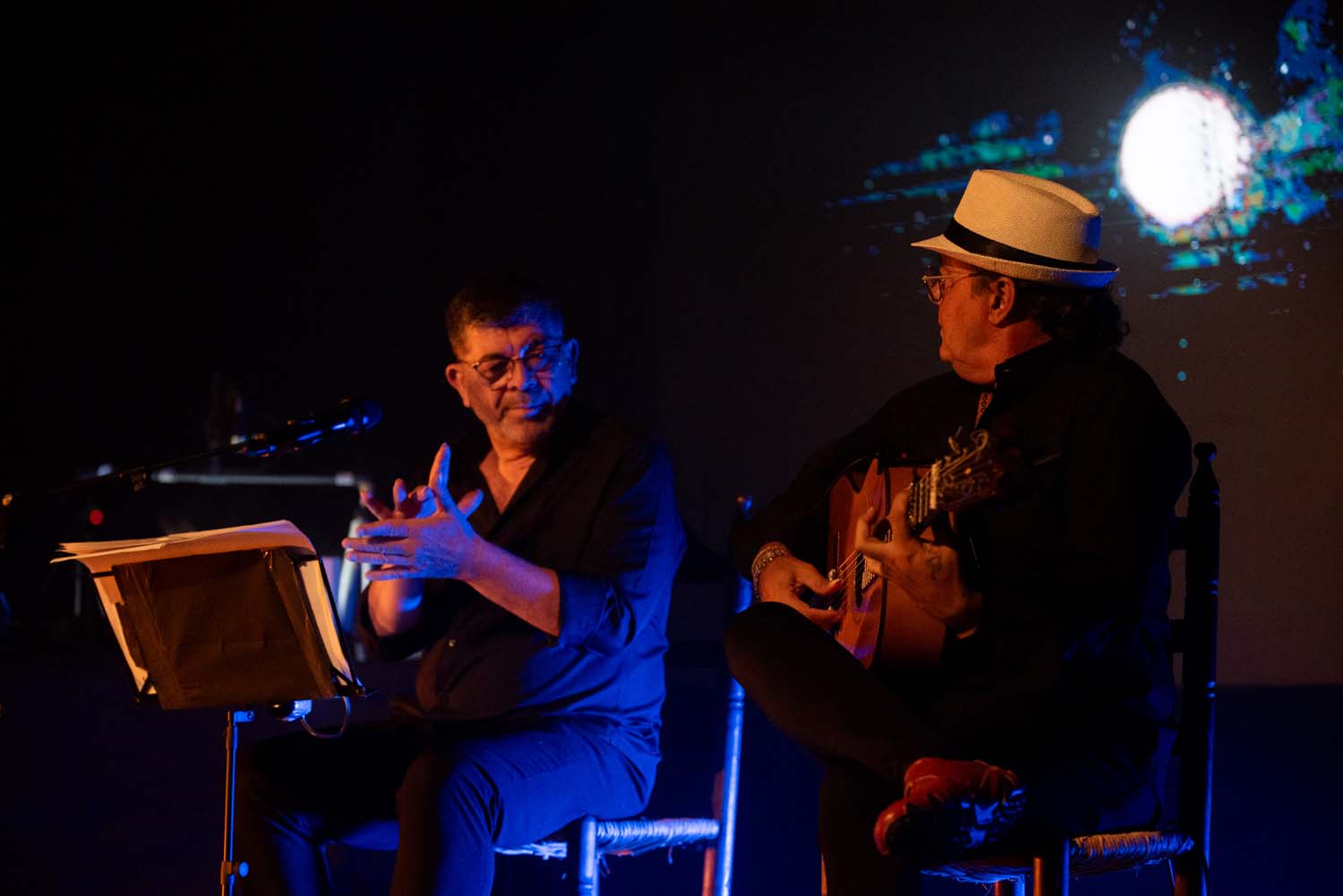 Tomás Perrate y Paco de Amparo (Casares, 2024)