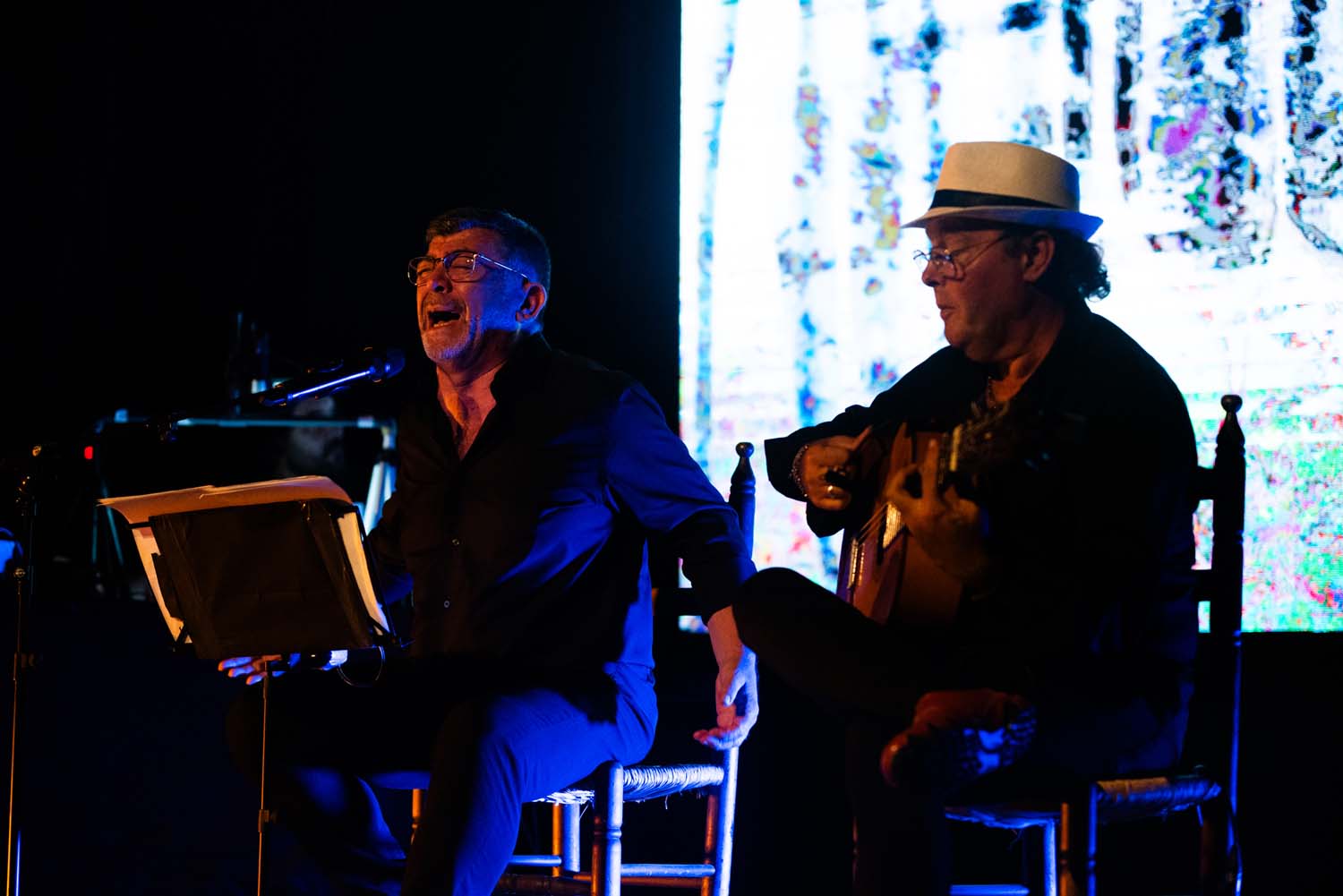 Tomás Perrate y Paco de Amparo (Casares, 2024)