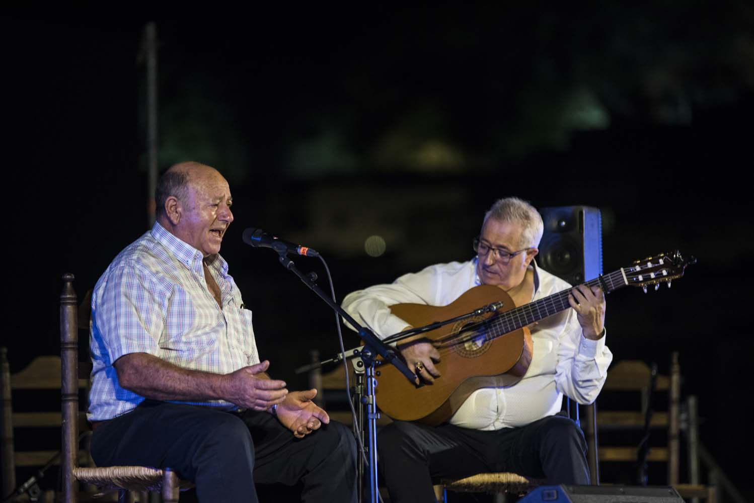 La noche de los aficionados (6º festival flamenco Rosa Fina de Casares)