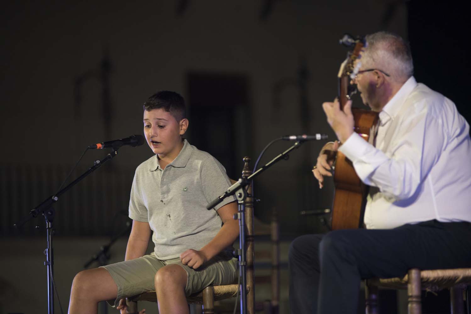 La noche de los aficionados (6º festival flamenco Rosa Fina de Casares)