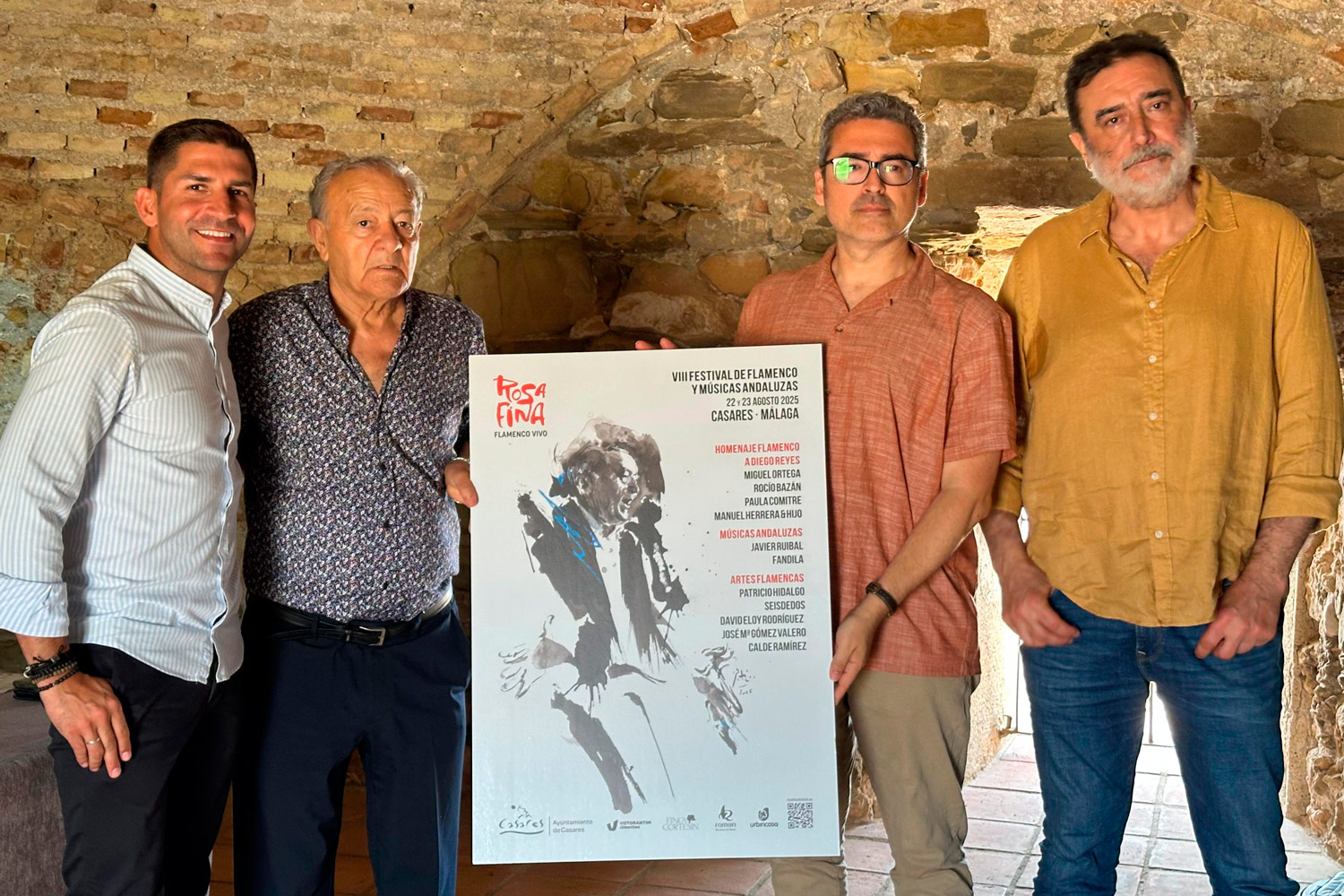 Presentación VIII Festival Flamenco Rosafina de Casares (22-23 de agosto de 2025)