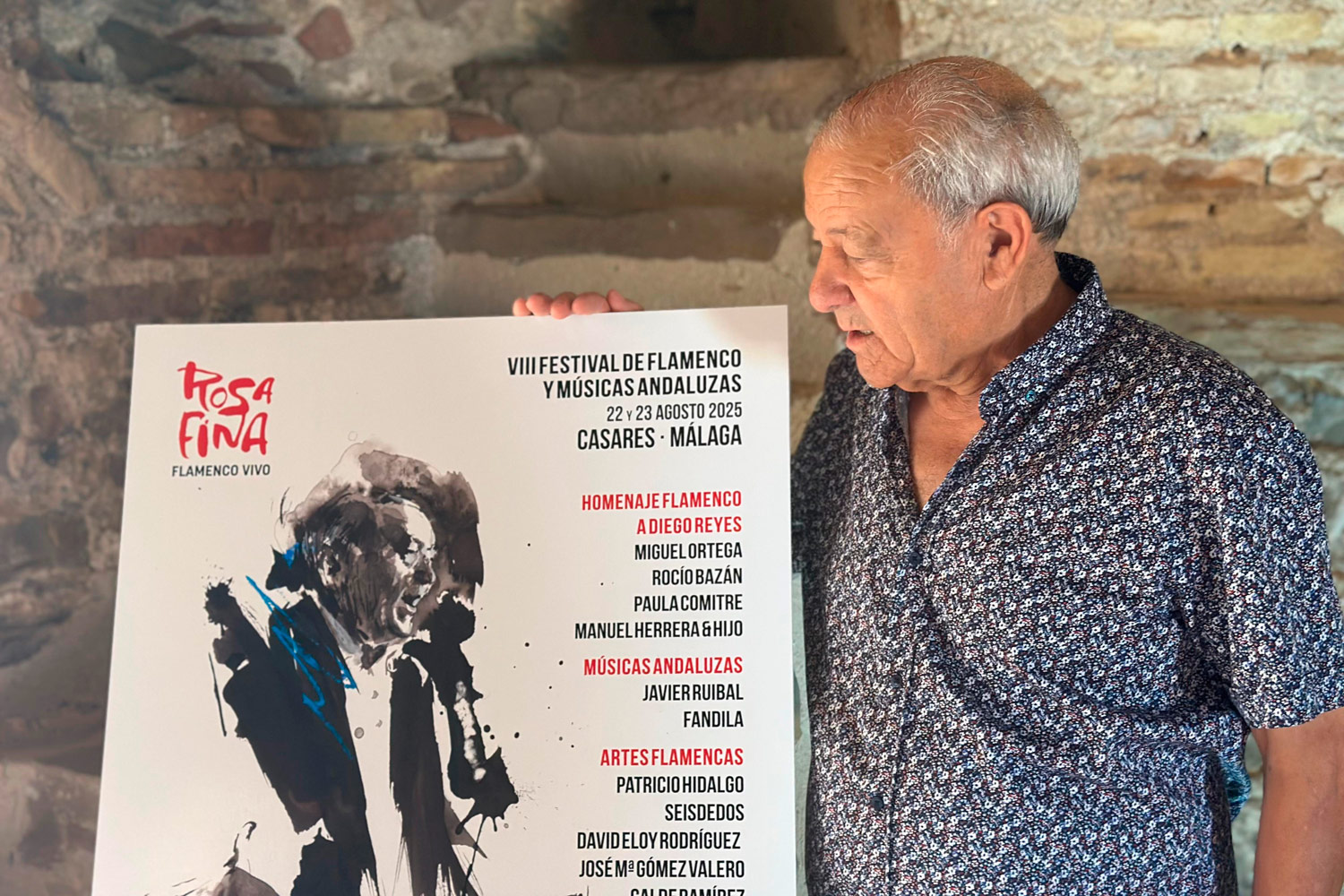 Presentación VIII Festival Flamenco Rosafina de Casares (22-23 de agosto de 2025)
