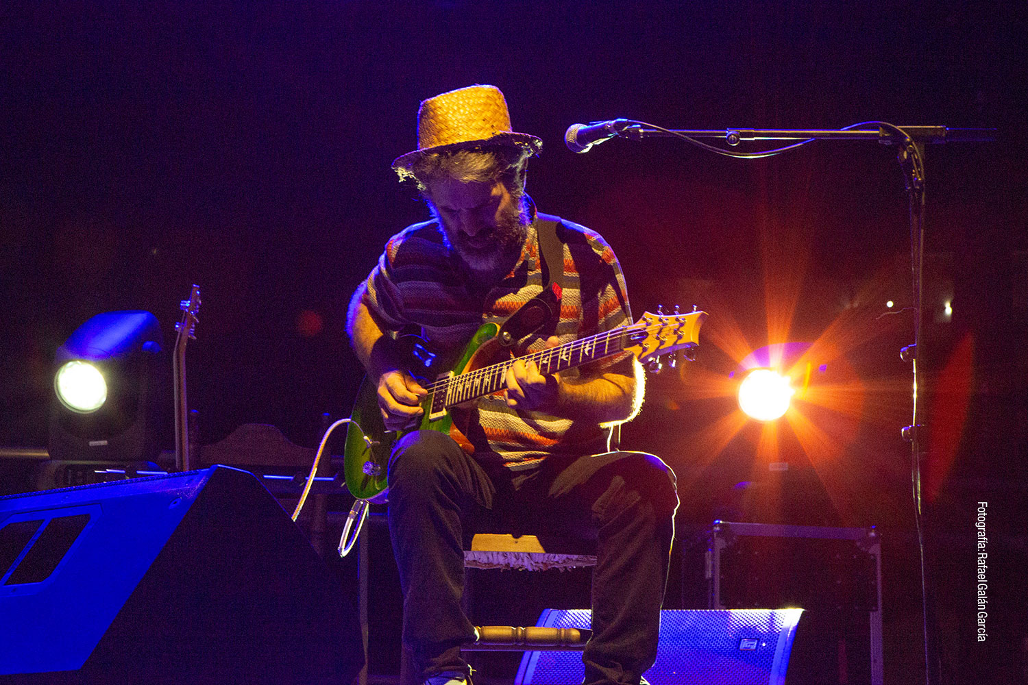 Javier Ruibal en el 8º Festival Rosa Fina de Casares