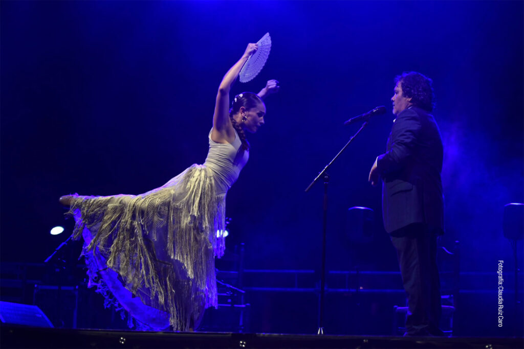 Paula Comitre y Miguel Ortega. Homenaje a Diego Reyes. 8º Festival Flamenco Rosa Fina de Casares