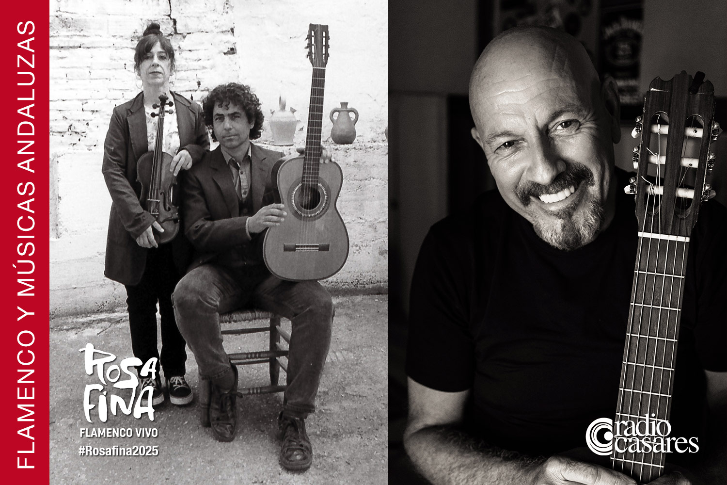 Javier Ruibal y Fandila Folk en Radio Casares